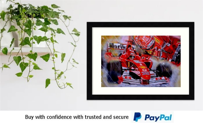 Michael Schumaker Framed Art Print Michael Schumaker Framed Art Print